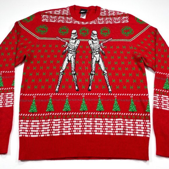Star Wars Other - Star Wars M Stormtrooper Ugly Christmas Sweater